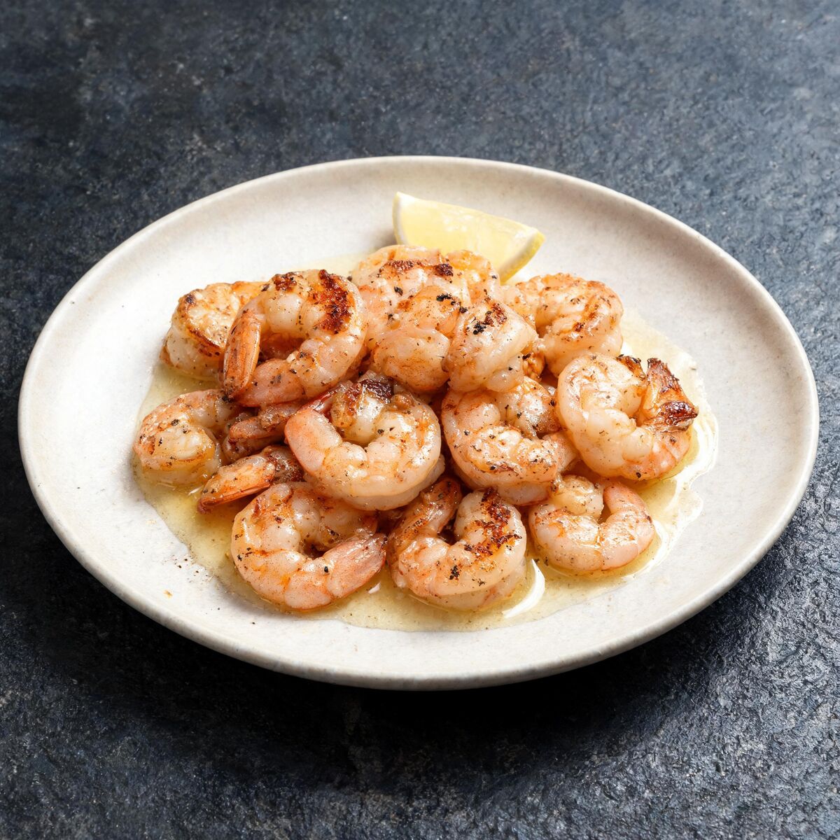 Pan-Fried Shrimp