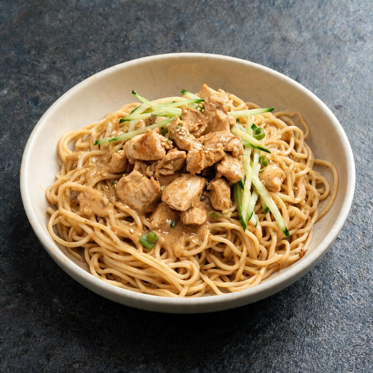 Peanut Noodles with Chicken