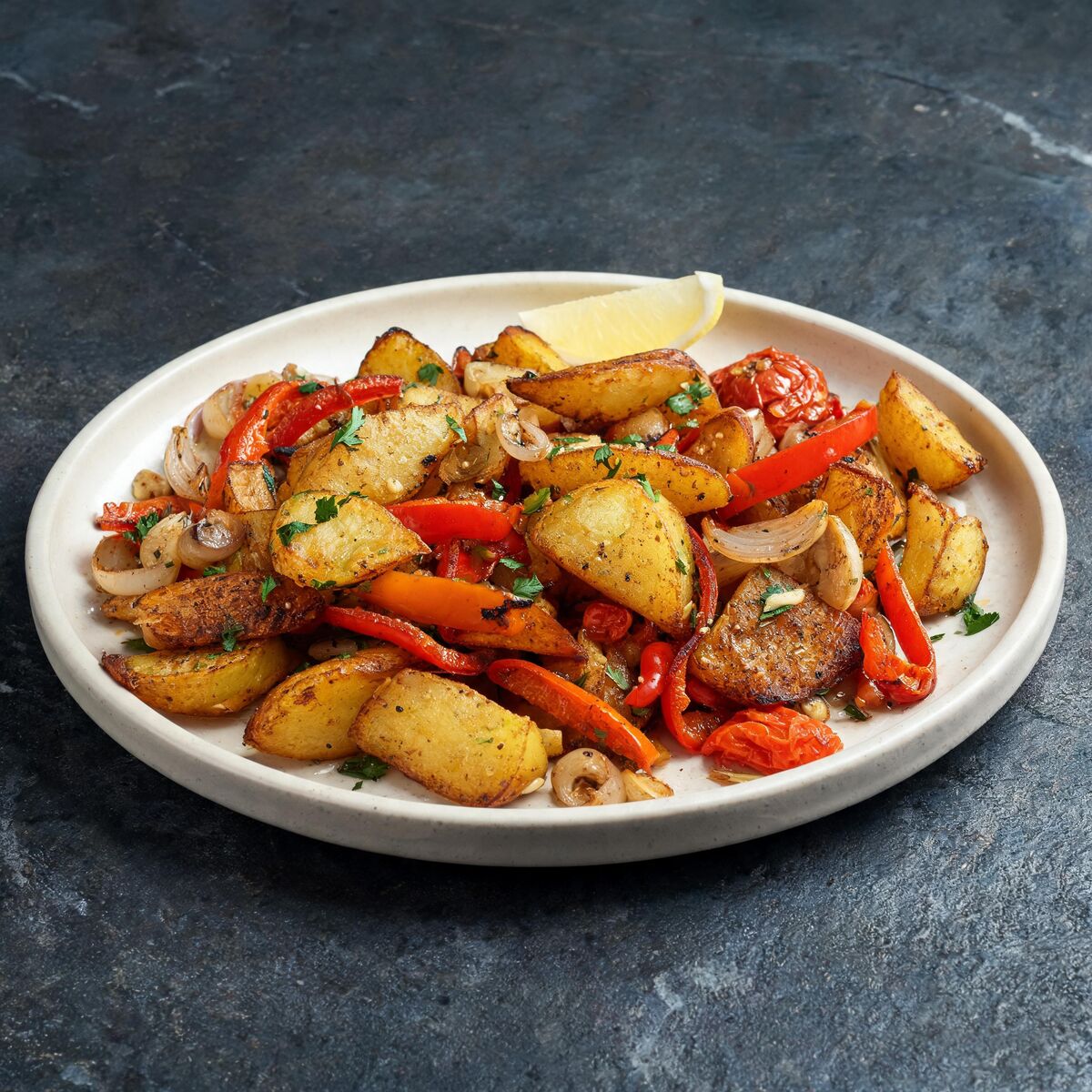 Sheet-Pan Potatoes with Vegetables