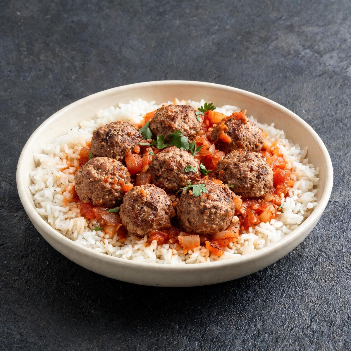 Beef Meatball Bowls