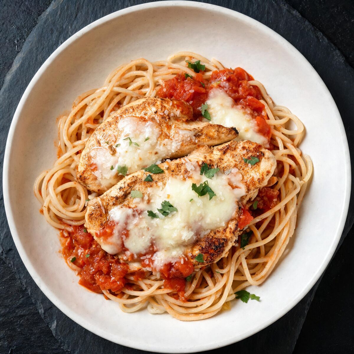 Tomato Parmesan Chicken