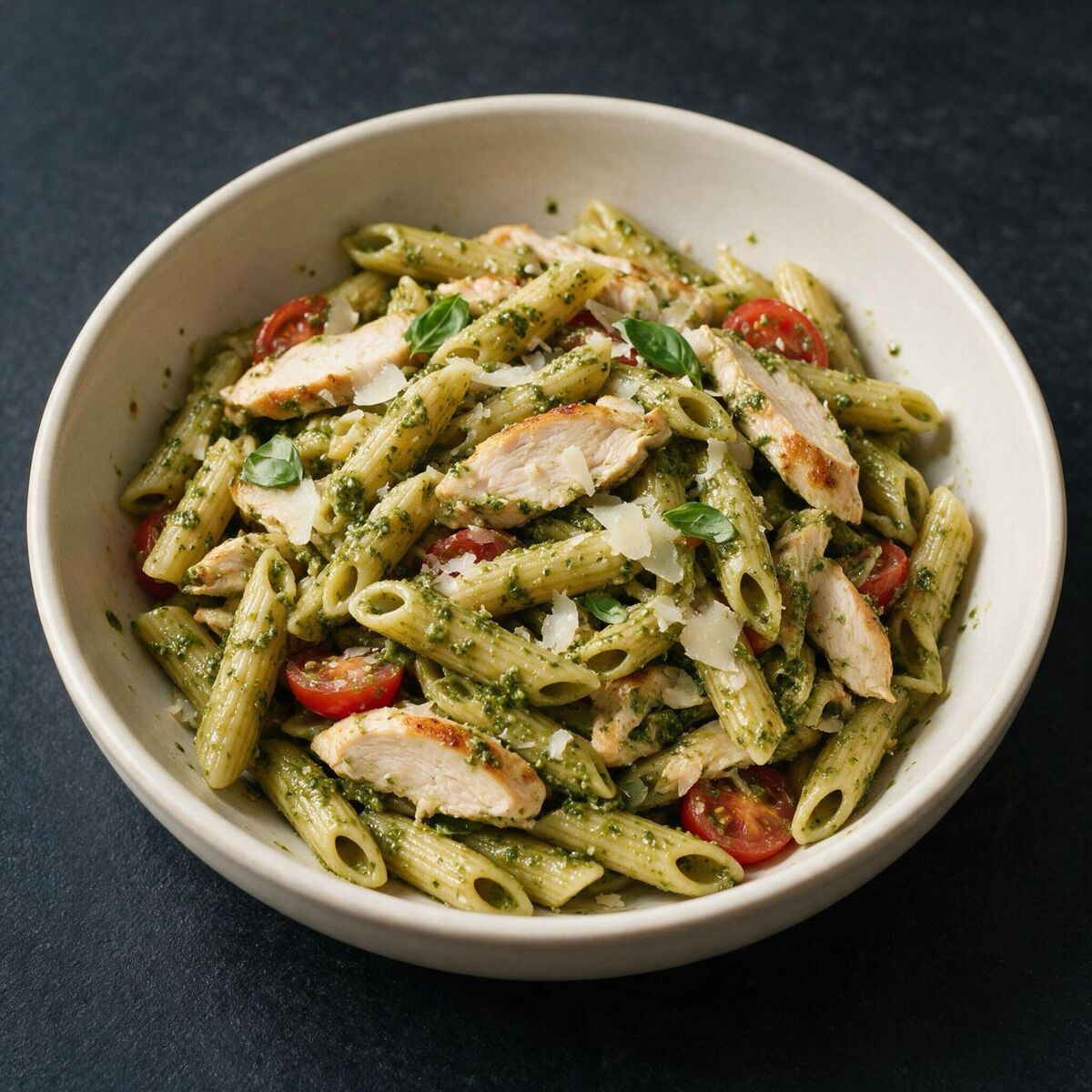 Pesto Pasta with Chicken