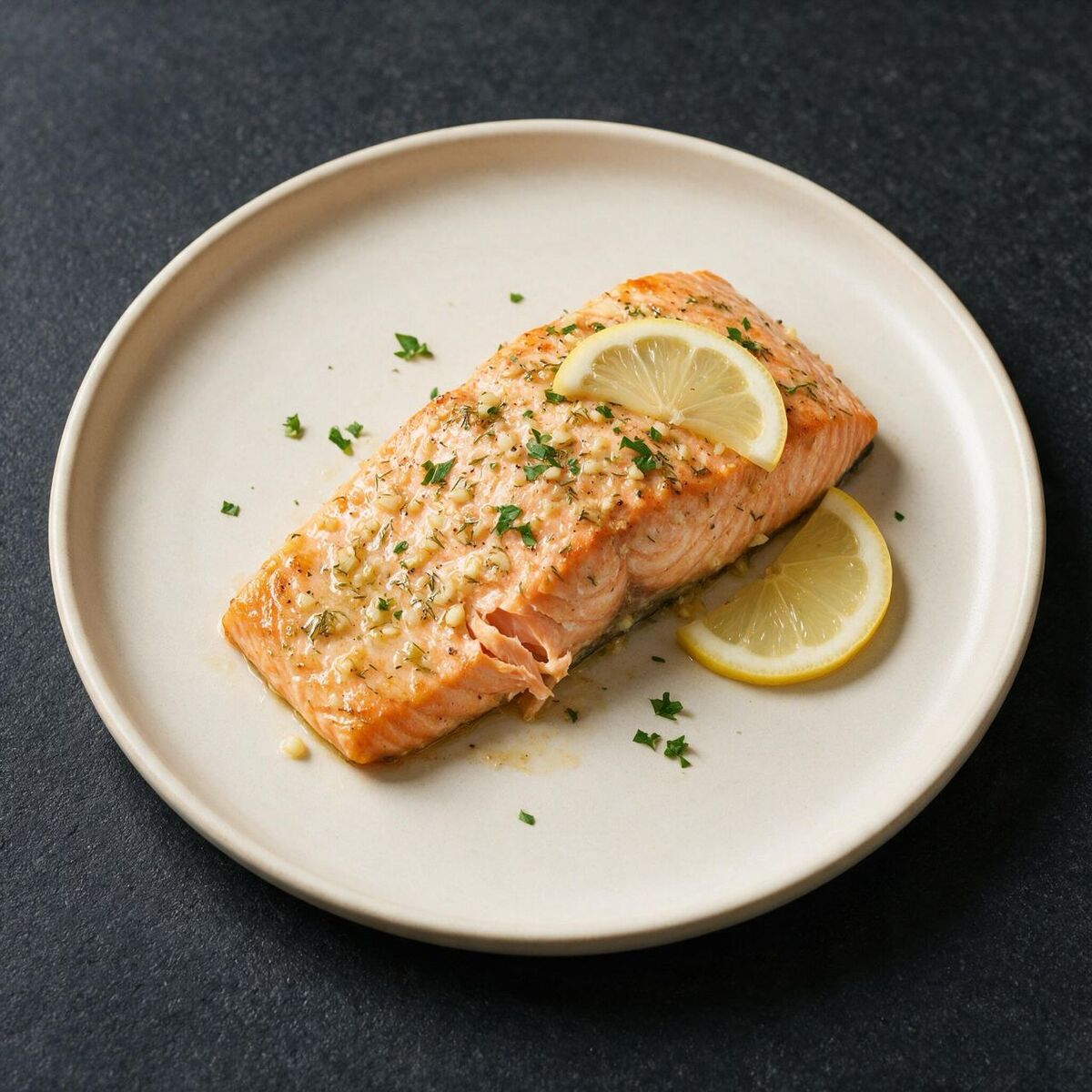 Baked Lemon Herb Salmon