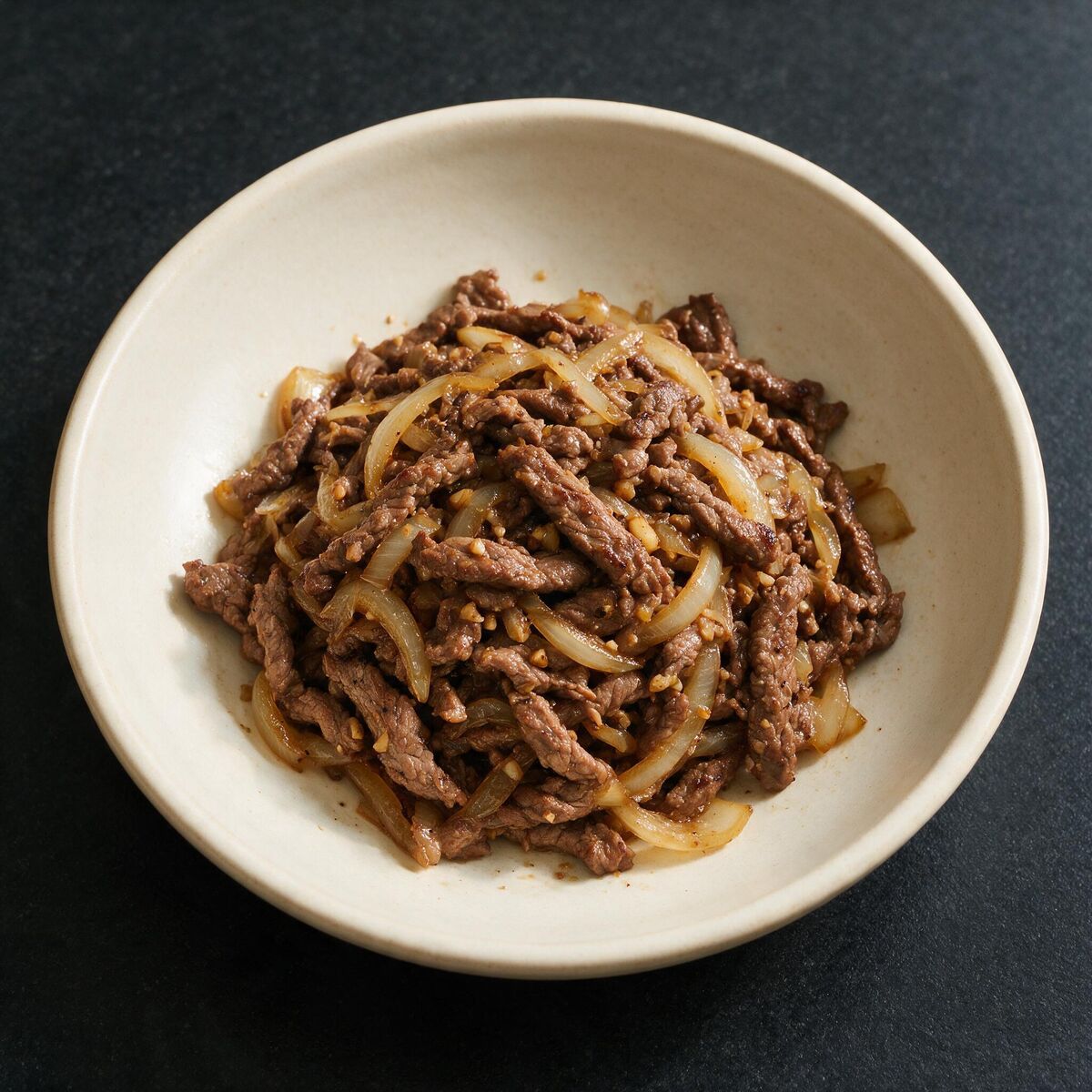 Beef & Onion Stir-Fry