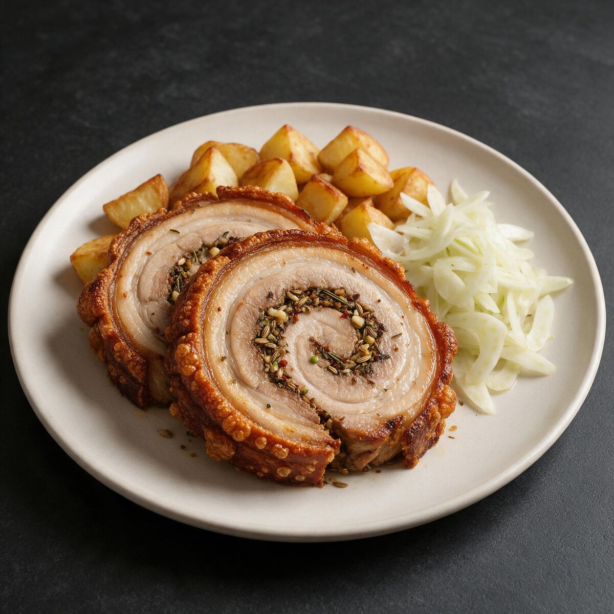 Porchetta with Fennel Salad
