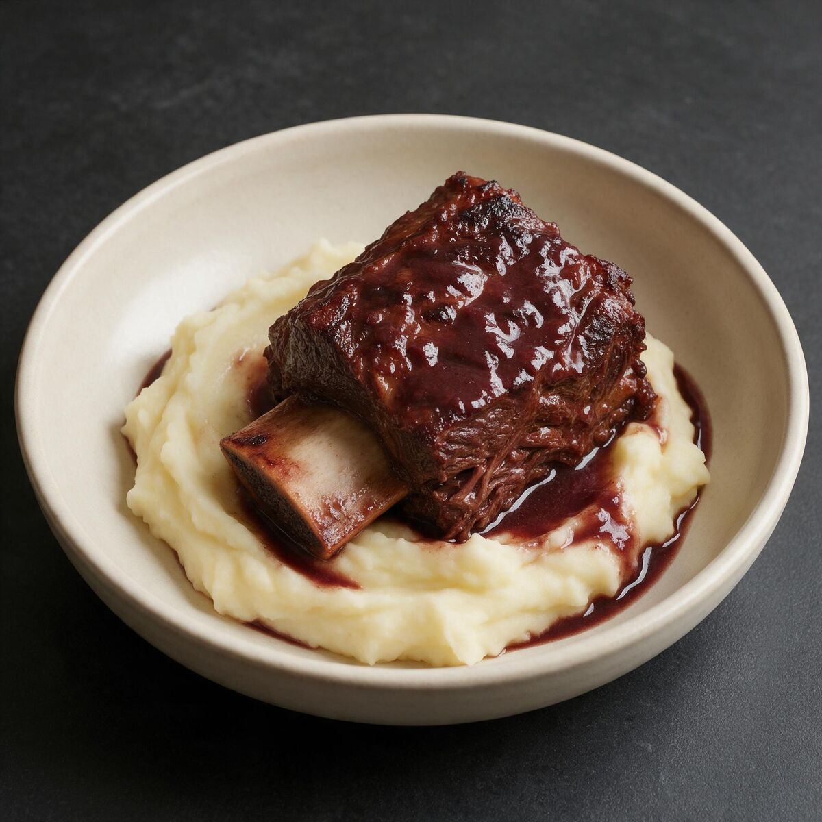 Red Wine-Braised Beef Short Ribs
